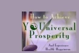 An image of the poster for the YOUniversal prosperity class.