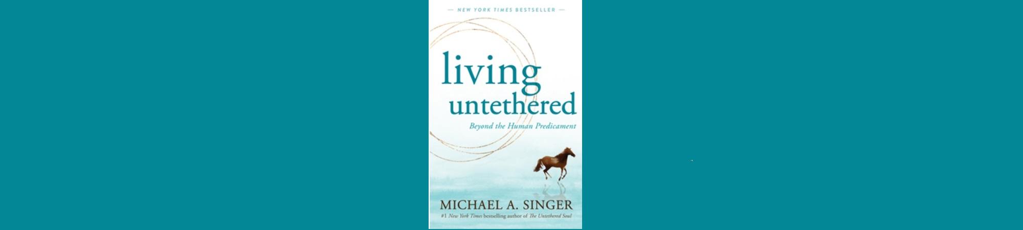 Book cover living untethered horse