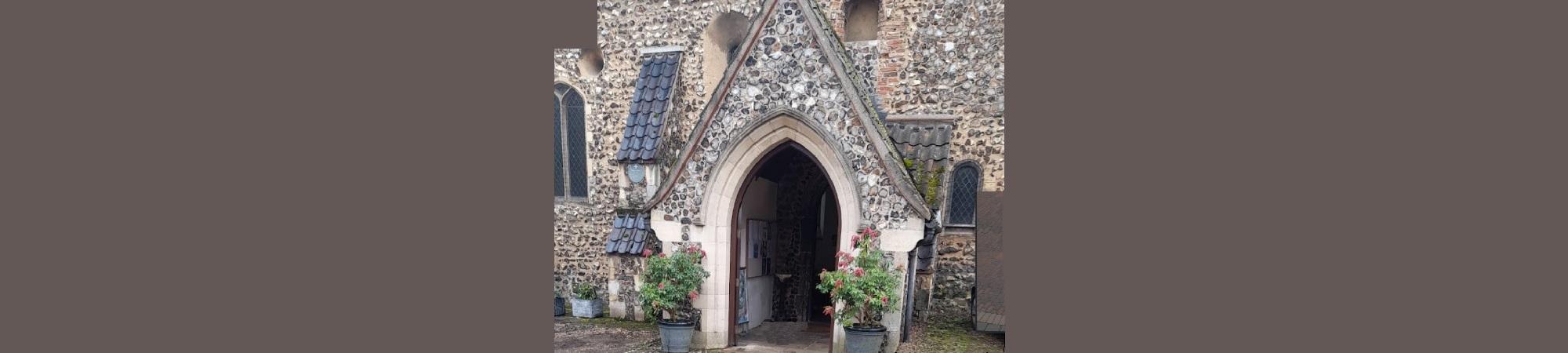 The Entrance to Julian's church